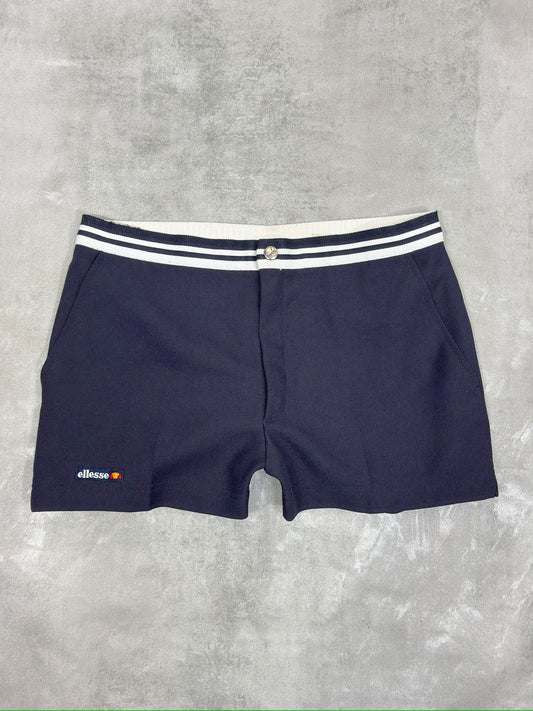 ELLESSE 80'S VINTAGE TORTORETO TENNIS SHORTS MEDIUM