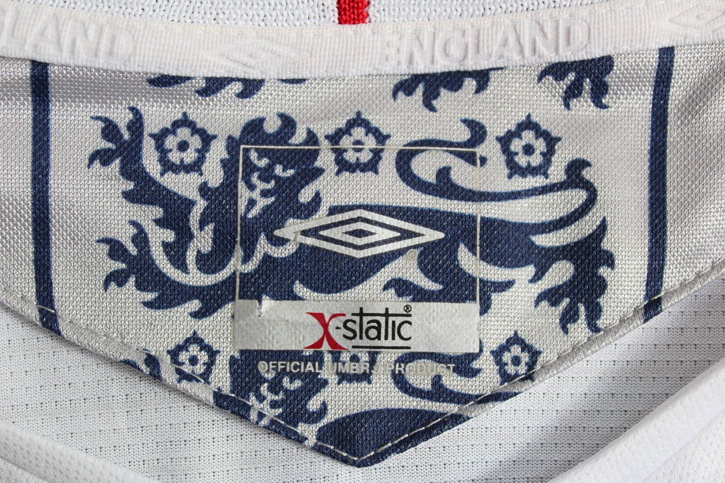 ENGLAND 2005-06 UMBRO HOME FOOTBALL SHIRT XXL