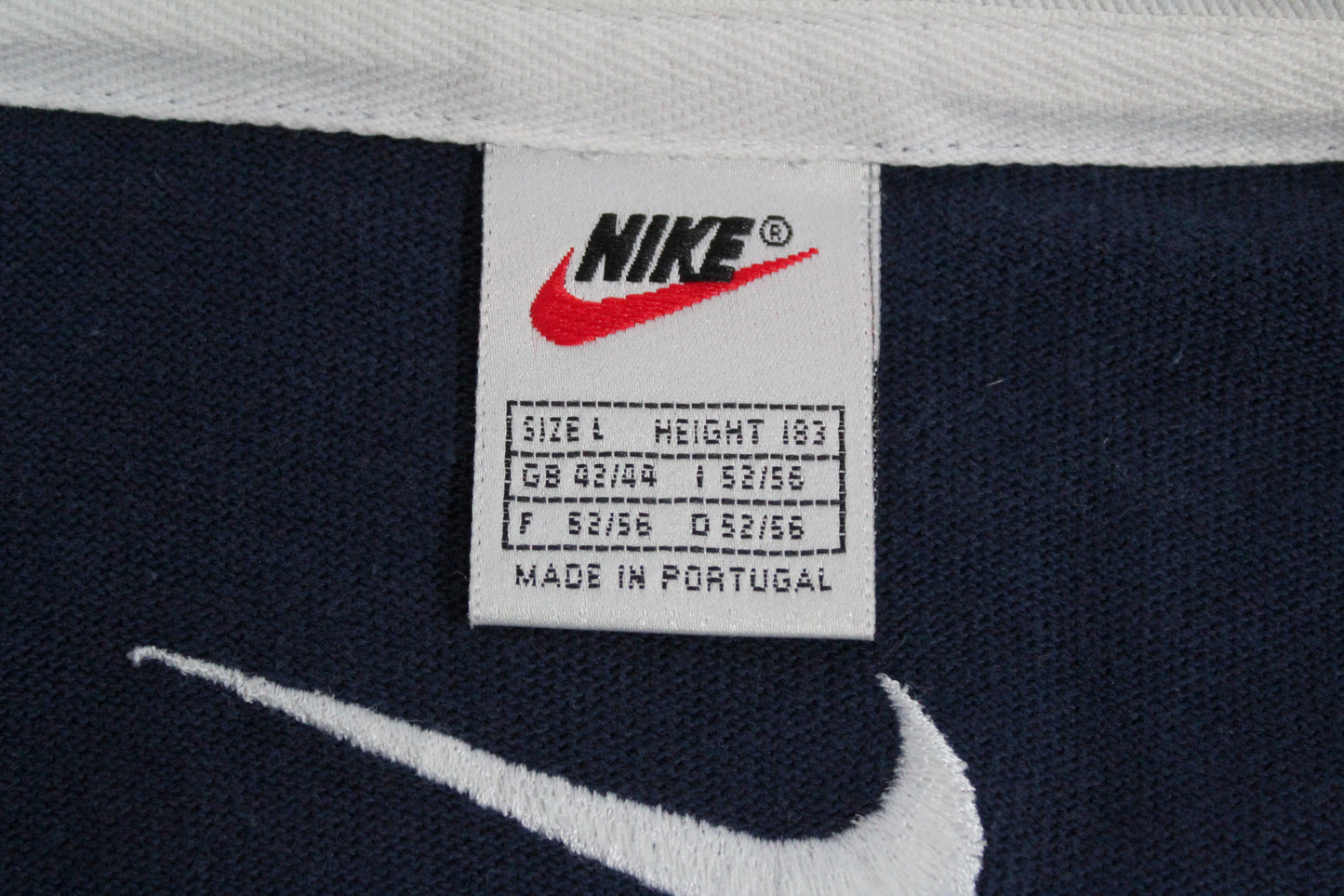 VINTAGE NIKE ENGLAND 1997-99 LONG SLEEVE RUGBY UNION TRAINING SHIRT SHIRT LARGE