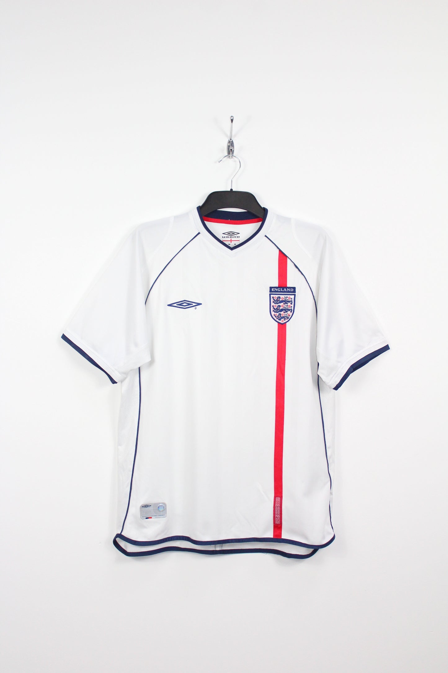 ENGLAND 2001-03 UMBRO HOME FOOTBALL SHIRT LARGE