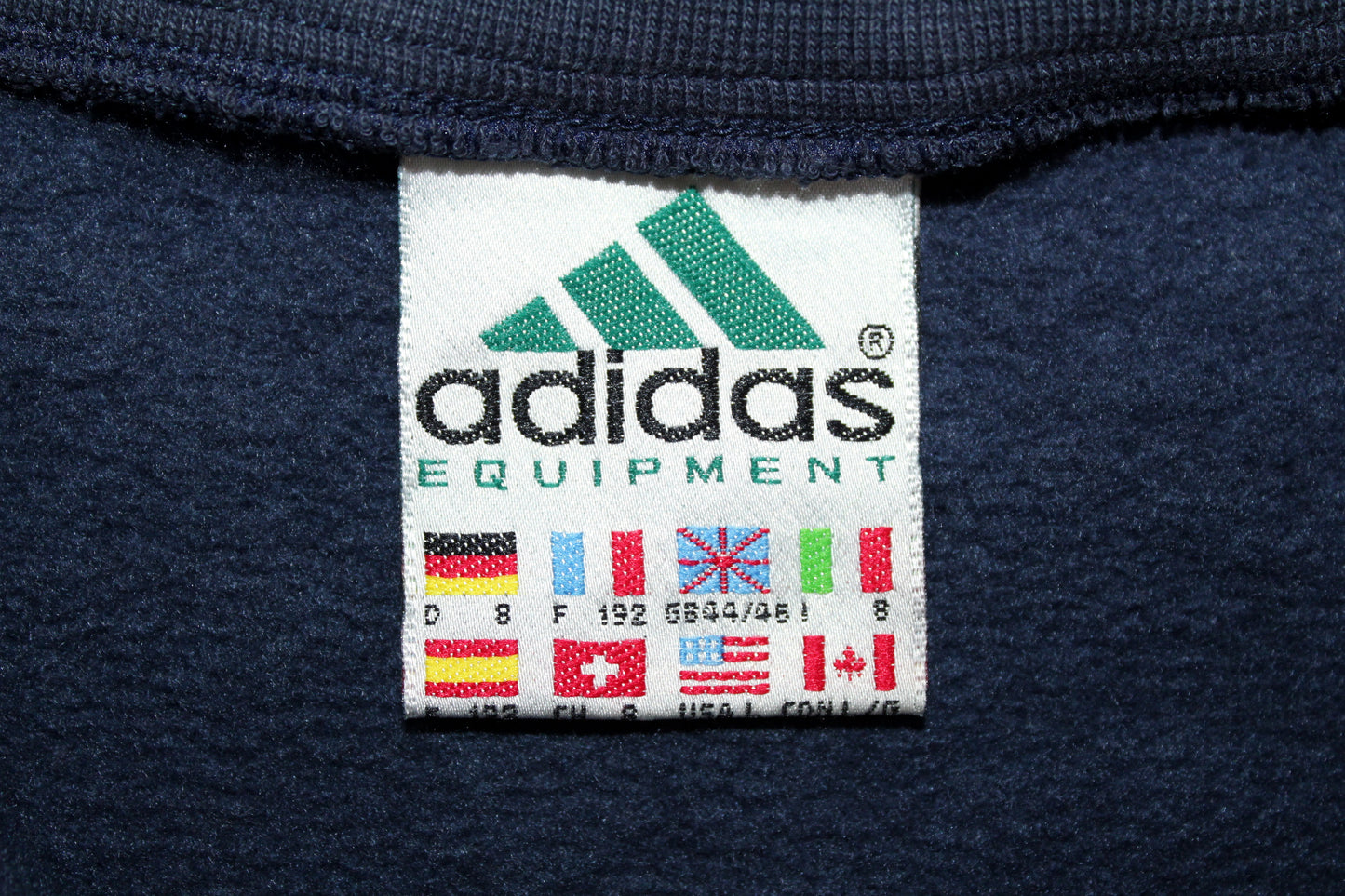 ADIDAS EQUIPMENT 90'S VINTAGE EQT SWEATSHIRT D8 XL