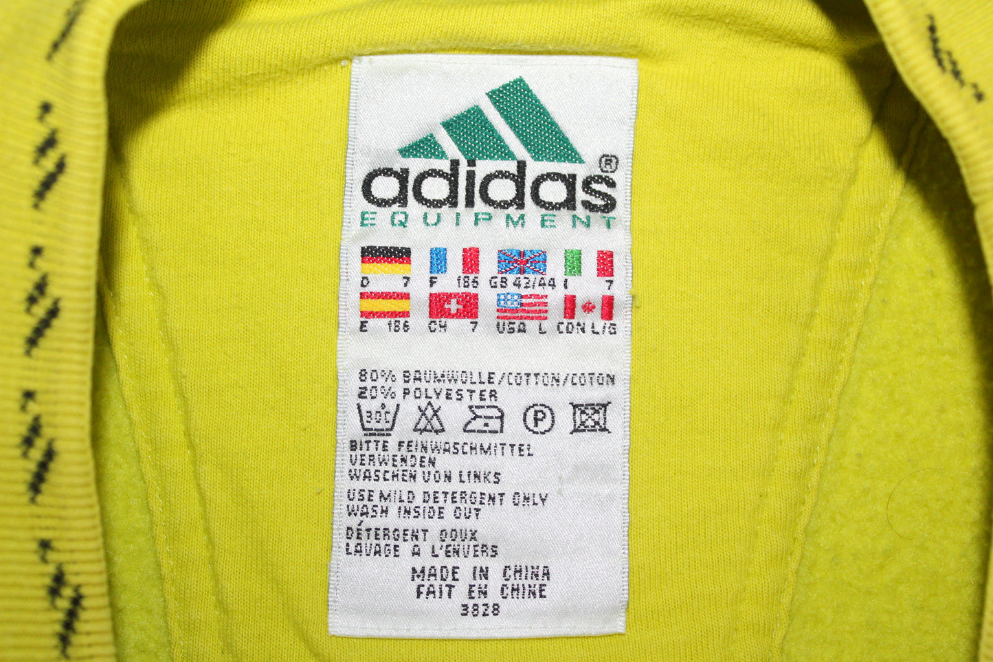ADIDAS EQUIPMENT 90'S VINTAGE EQT SWEATSHIRT D7 XL