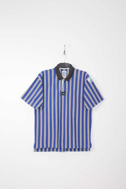 ADIDAS EQUIPMENT 90'S VINTAGE EQT STRIPED POLO SHIRT D8 XL