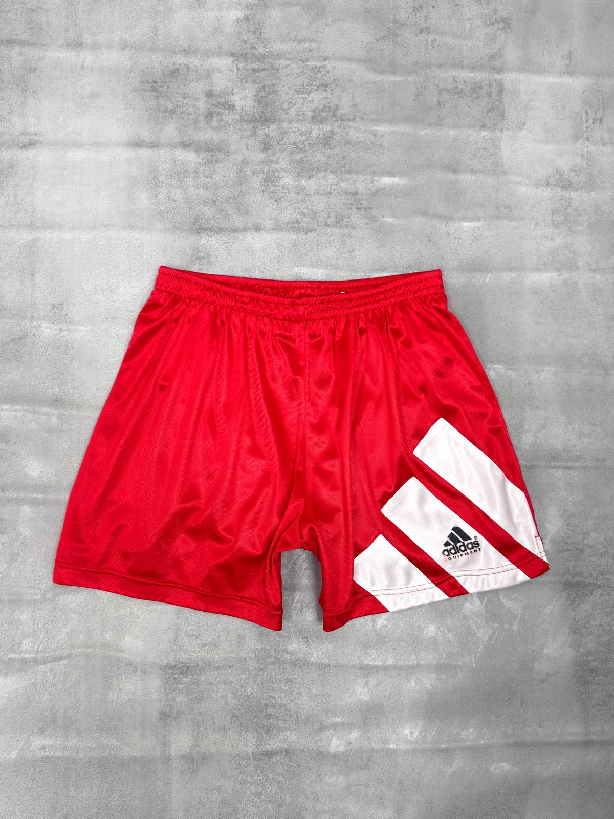 ADIDAS EQUIPMENT VINTAGE 1992 LIVERPOOL TEMPLATE FOOTBALL SHORTS LARGE