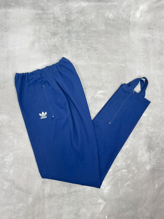 ADIDAS 80'S VINTAGE EUROPA RUNNING TRACKSUIT BOTTOMS D7 LARGE