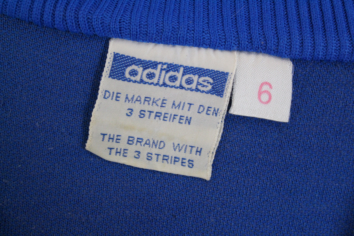 ADIDAS FIRST EUROPA 70'S VINTAGE TRACKSUIT TOP JACKET LARGE