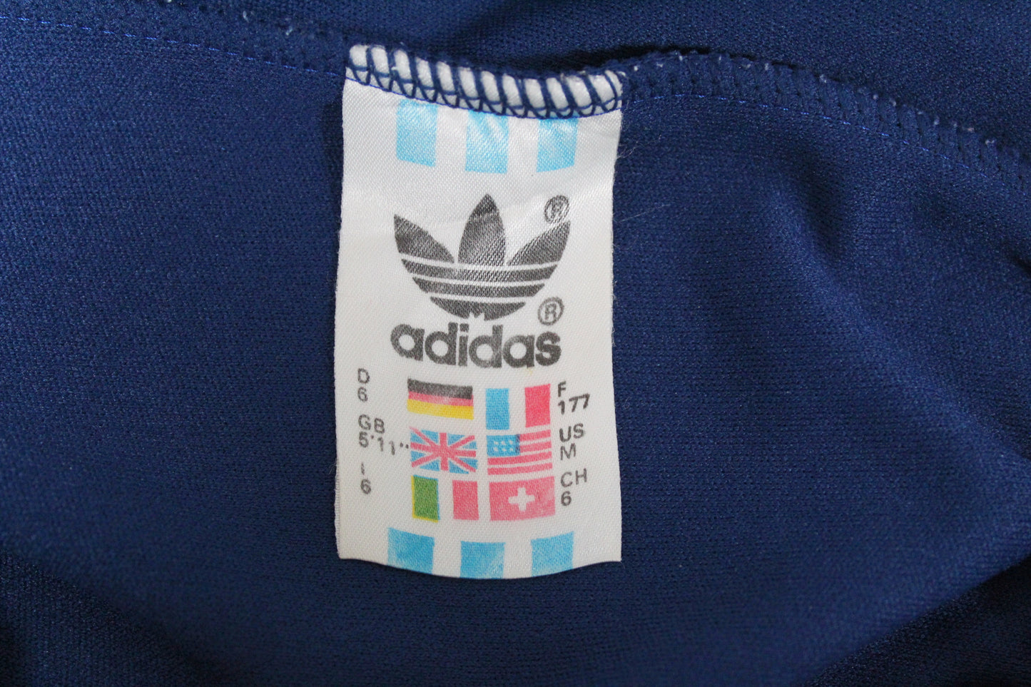 ADIDAS 70'S VINTAGE FIRST EUROPA RUNNING TRACKSUIT BOTTOMS D6 LARGE