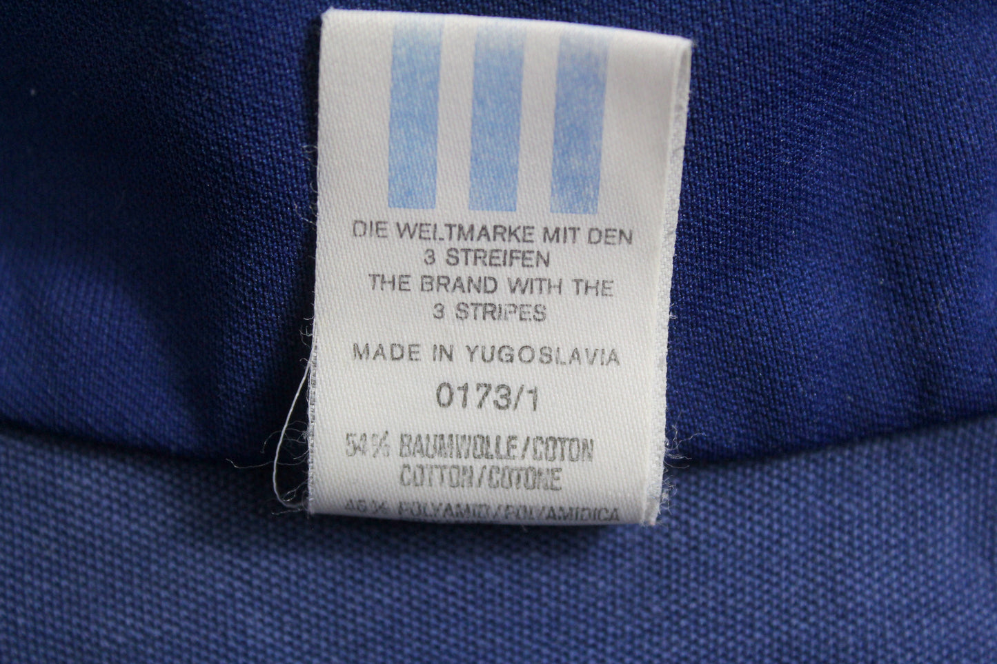 ADIDAS 70'S VINTAGE EUROPA UNIVERSAL TRACKSUIT TOP JACKET MEDIUM