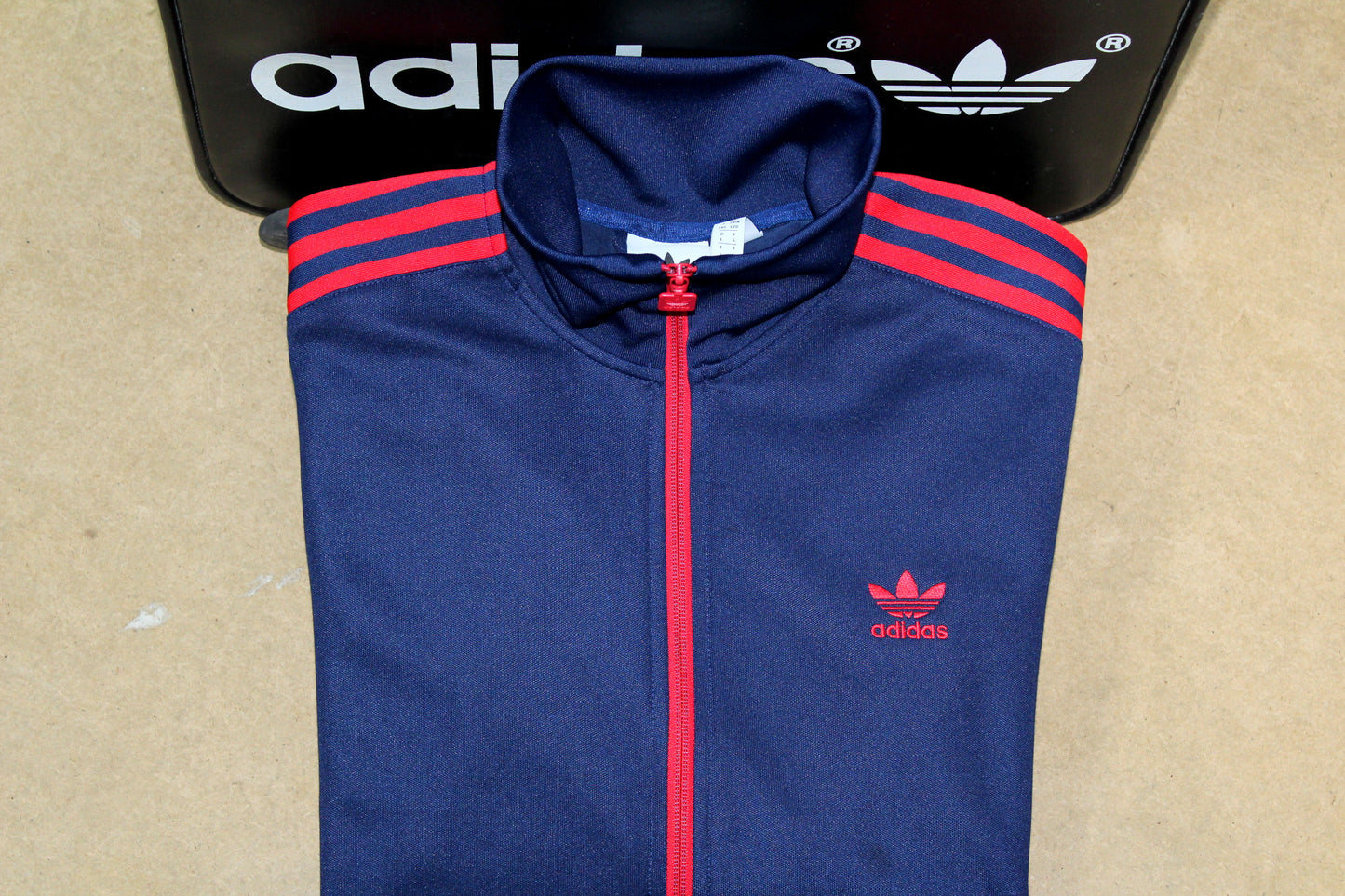 ADIDAS ORIGINALS FB BECKENBAUER TRACKSUIT TOP JACKET LARGE