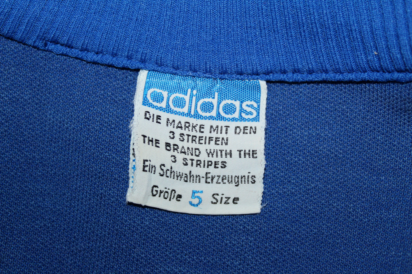 ADIDAS 70'S VINTAGE FIRST EUROPA SCHWAHN TRACKSUIT TOP JACKET MEDIUM