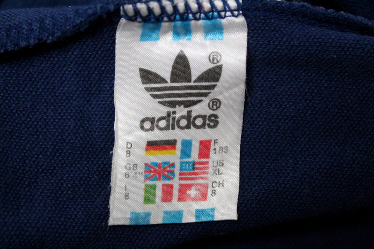ADIDAS 70'S VINTAGE FIRST EUROPA RUNNING TRACKSUIT BOTTOMS D8 XL