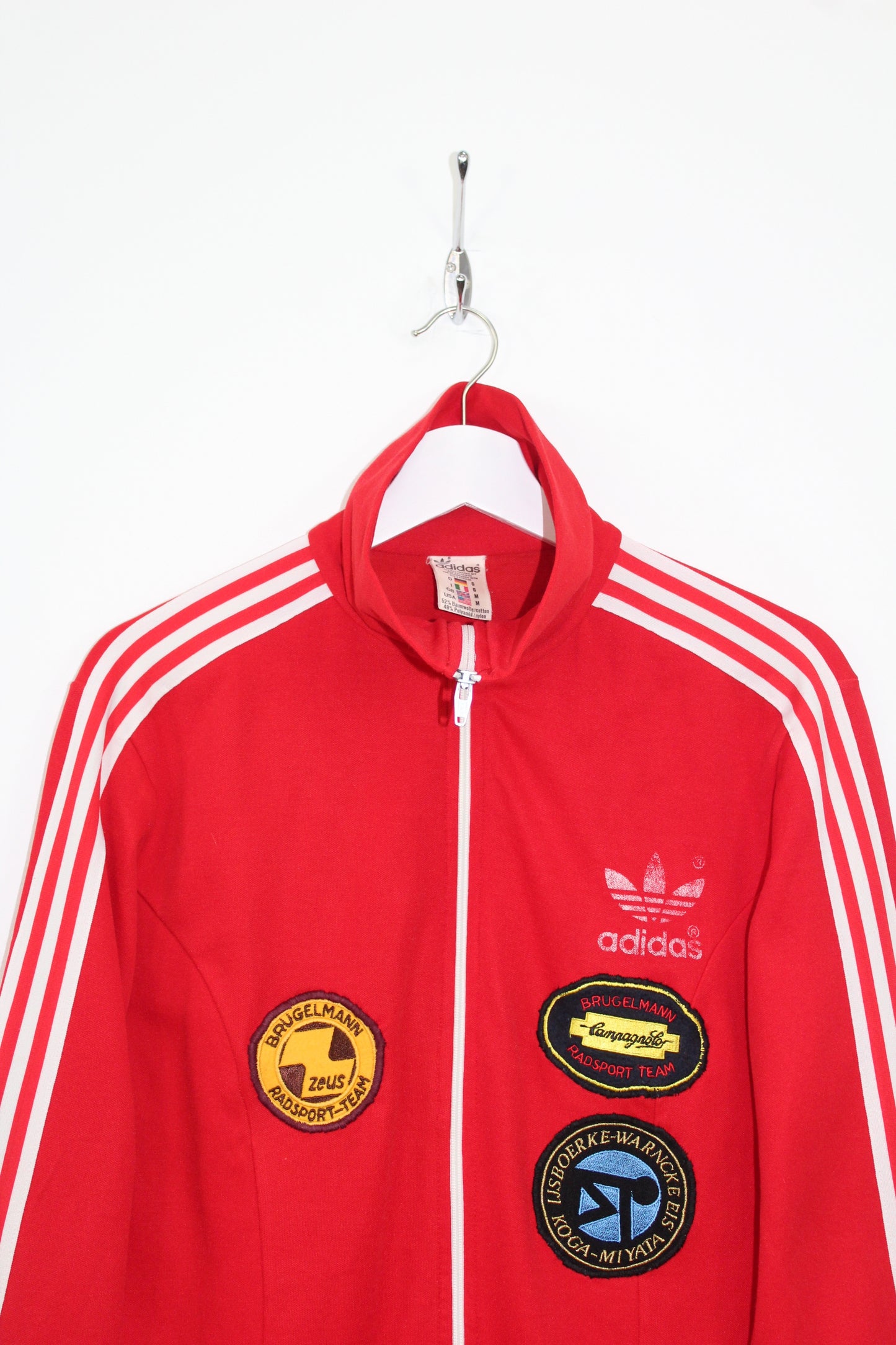 ADIDAS 70'S VINTAGE EUROPA TRACKSUIT TOP JACKET D6 MEDIUM