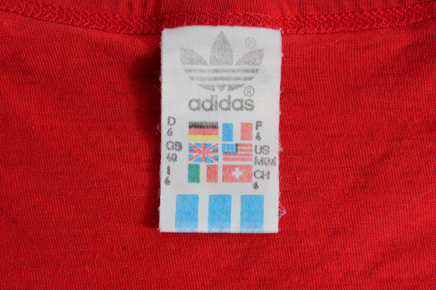 ADIDAS 80'S VINTAGE EUROPA T-SHIRT D6 LARGE