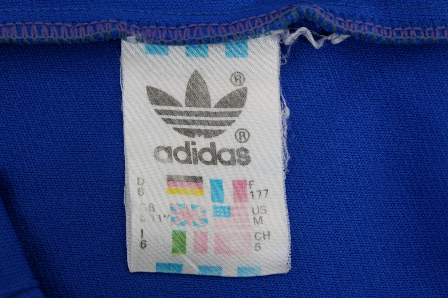 ADIDAS 70'S VINTAGE FIRST EUROPA RUNNING TRACKSUIT BOTTOMS D6 LARGE