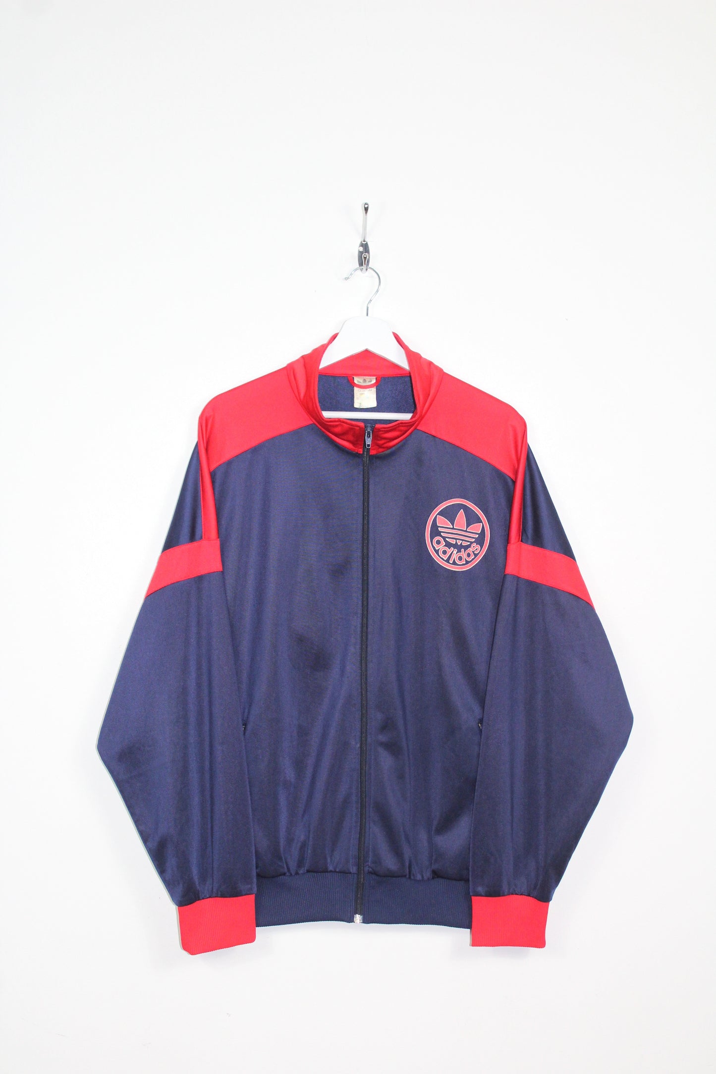 ADIDAS 80'S VINTAGE EUROPA TRACKSUIT TOP JACKET LARGE