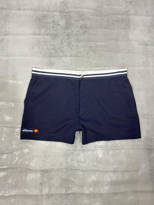 ELLESSE 80'S VINTAGE TORTORETO TENNIS SHORTS LARGE