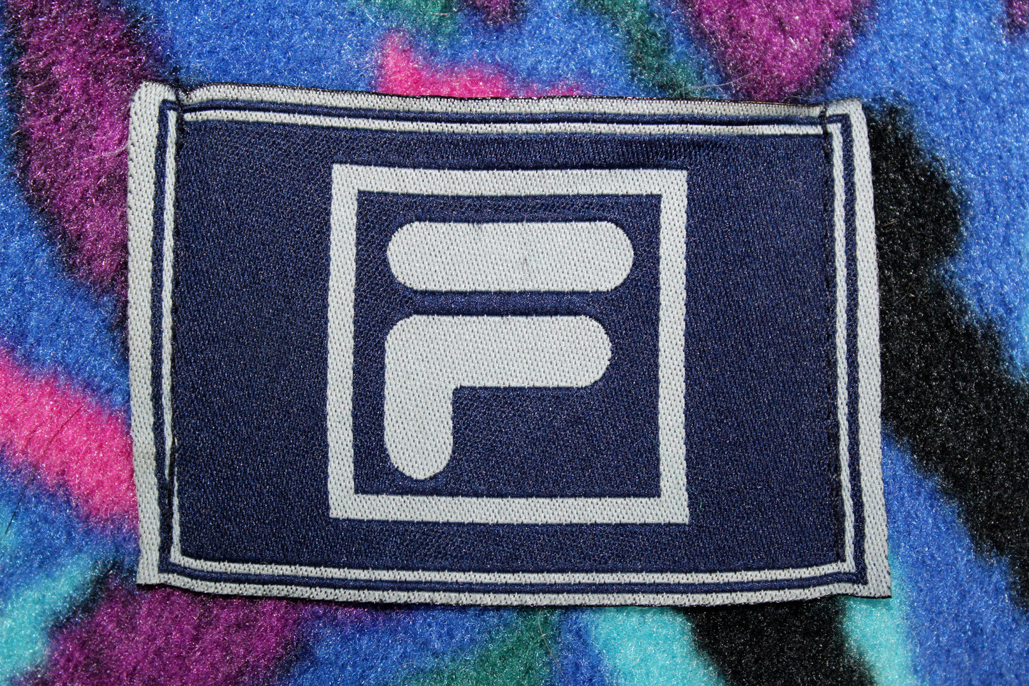 FILA 90'S VINTAGE ABSTRACT PATTERN SCARF