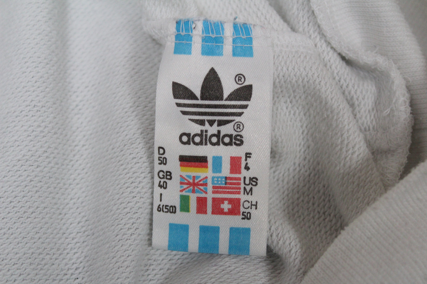 ADIDAS VINTAGE IVAN LENDL "THE FACE" 1987 TENNIS SWEATSHIRT MEDIUM