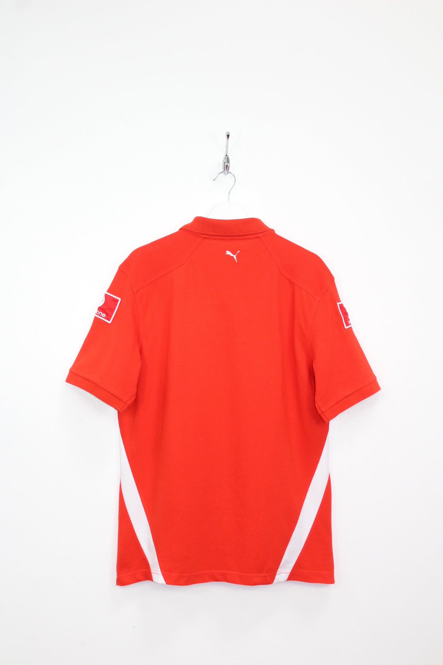 VINTAGE PUMA SCUDERIA FERRARI 2004 FORMULA ONE RACING TEAM POLO SHIRT LARGE