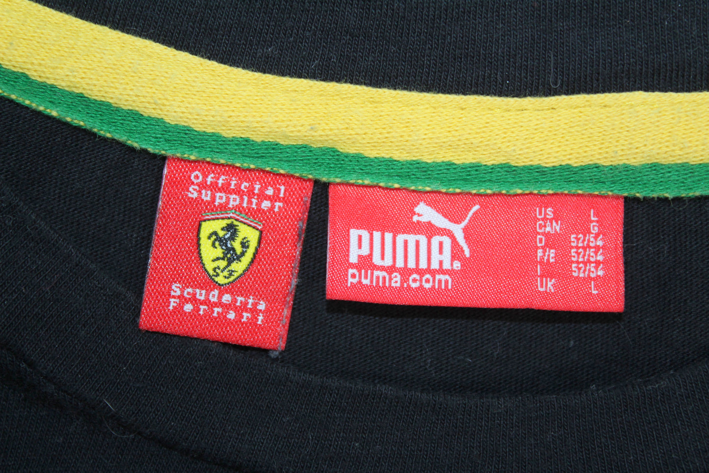 PUMA SCUDERIA FERRARI FELIPE MASSA FORMULA ONE GRAPHIC T-SHIRT LARGE