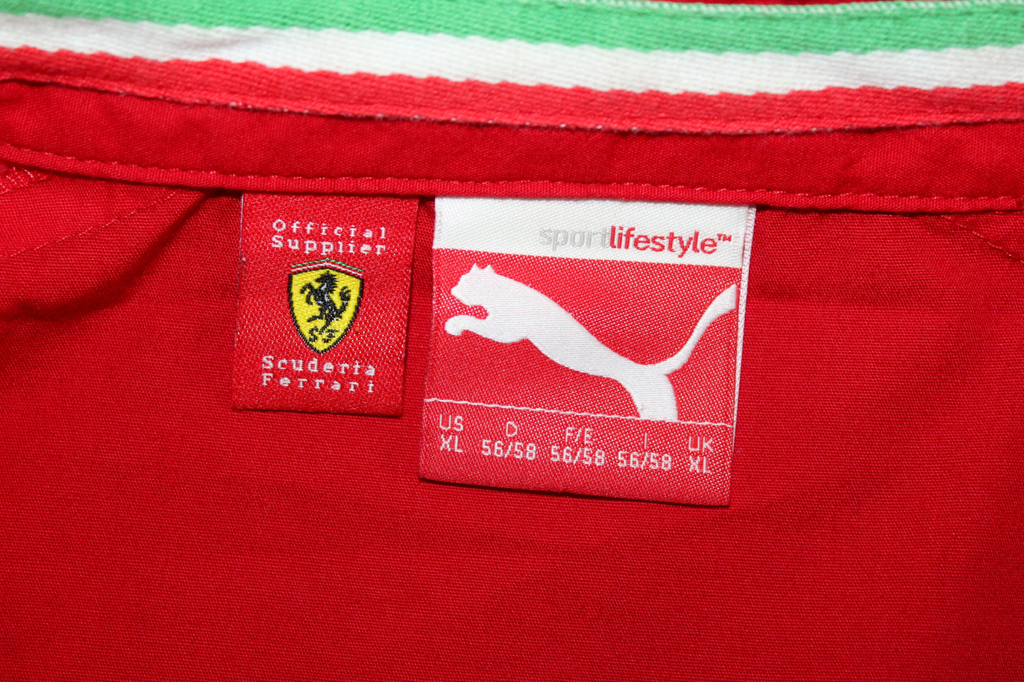 PUMA SCUDERIA FERRARI 2012 FORMULA ONE RACING TEAM SHIRT XL