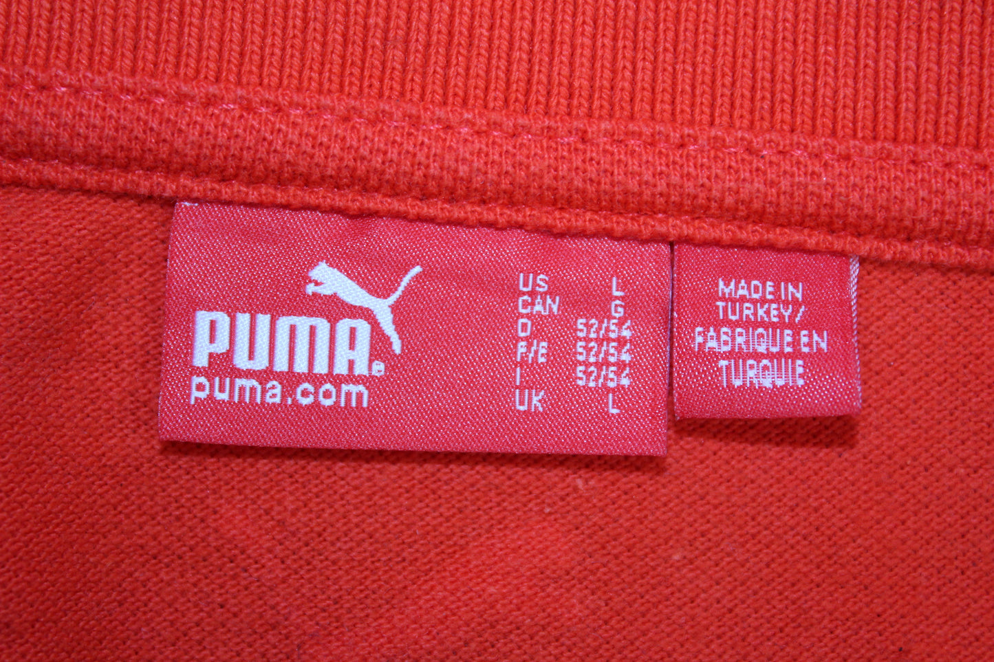 VINTAGE PUMA SCUDERIA FERRARI 2004 FORMULA ONE RACING TEAM POLO SHIRT LARGE