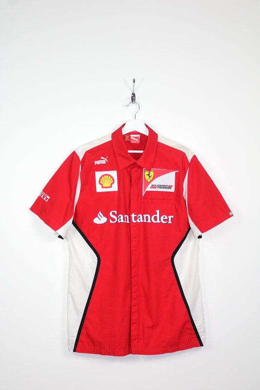 PUMA SCUDERIA FERRARI 2012 FORMULA ONE RACING TEAM SHIRT XL