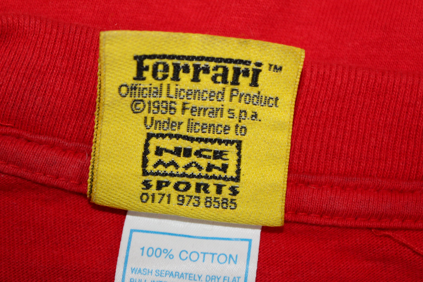 VINTAGE FERRARI 50th ANNIVERSARY 1947-1997 T-SHIRT XL