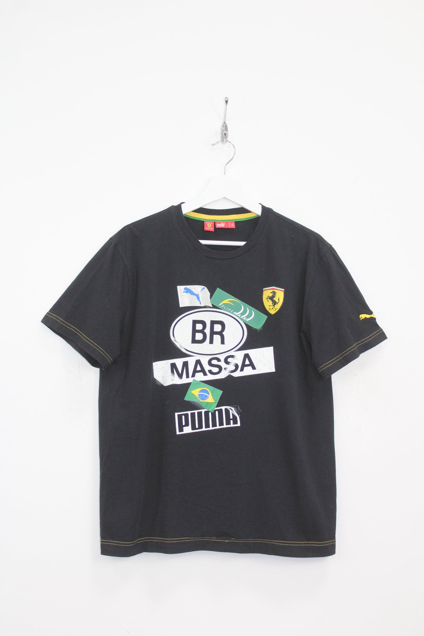 PUMA SCUDERIA FERRARI FELIPE MASSA FORMULA ONE GRAPHIC T-SHIRT LARGE