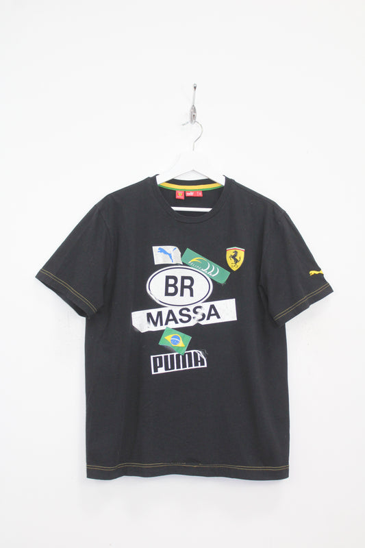 PUMA SCUDERIA FERRARI FELIPE MASSA FORMULA ONE GRAPHIC T-SHIRT LARGE