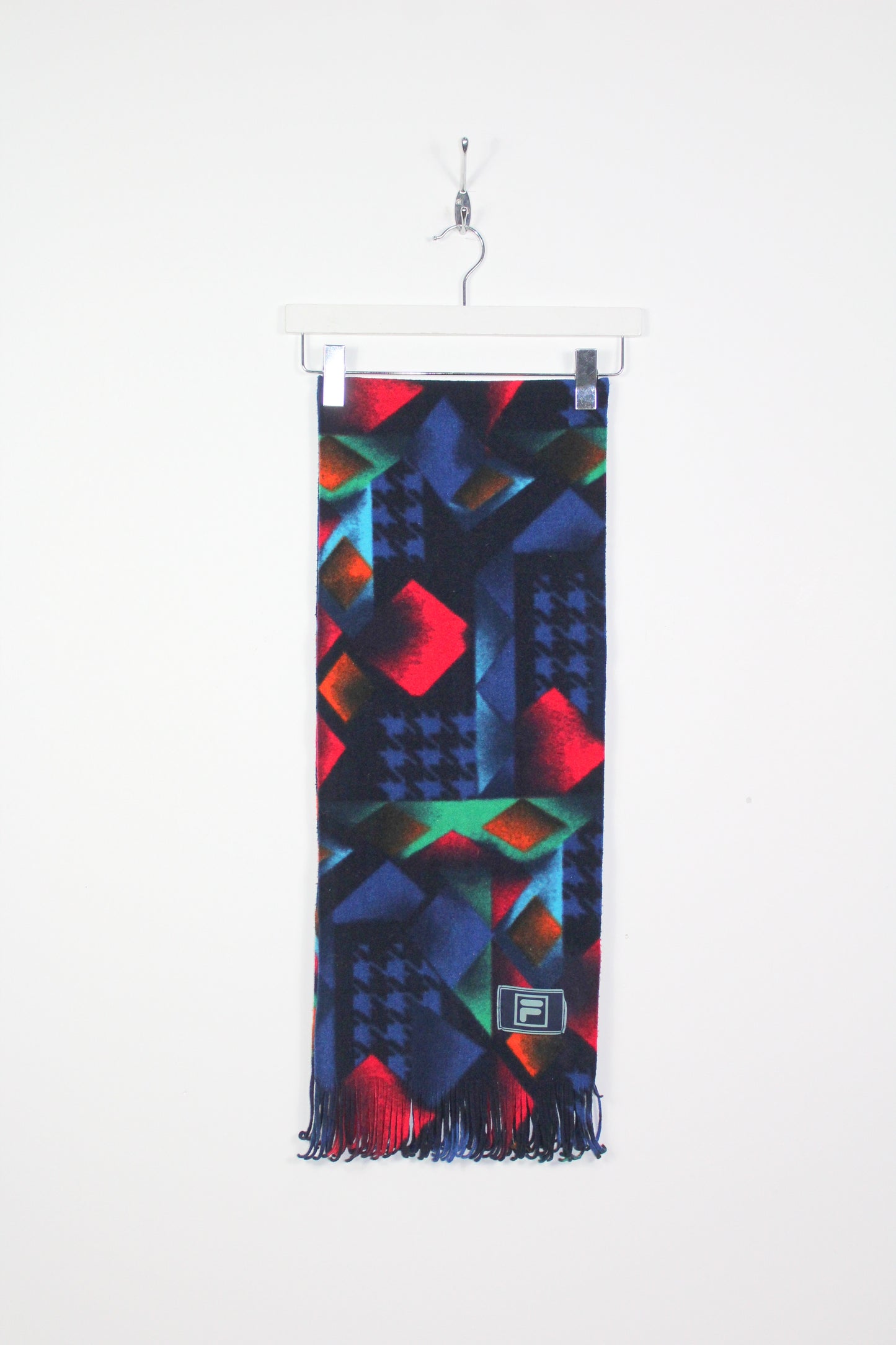 FILA 90'S VINTAGE ABSTRACT PATTERN SCARF