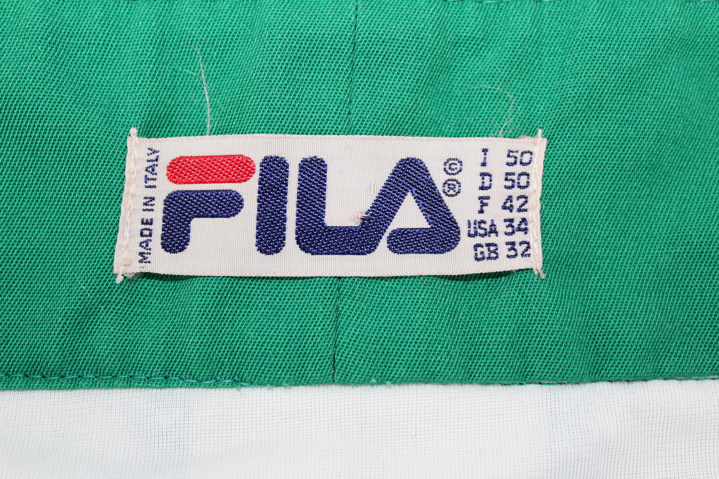 FILA 80'S VINTAGE SWIM SHORTS MEDIUM