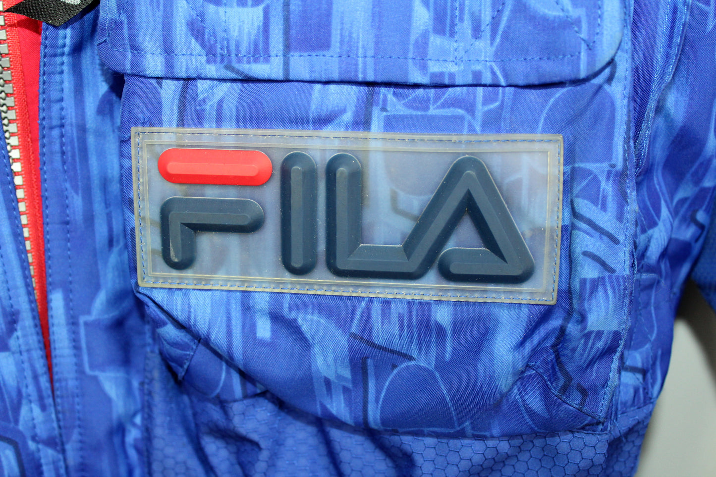 FILA 90'S VINTAGE ITALIA SKI TEAM JACKET MEDIUM