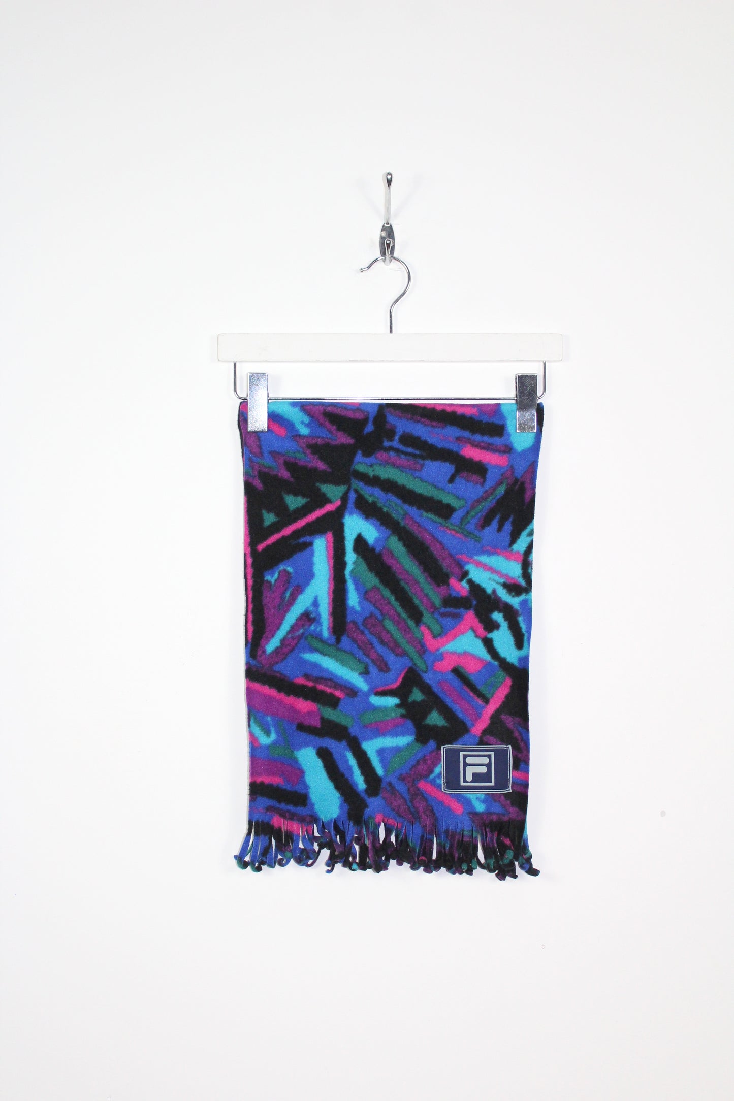 FILA 90'S VINTAGE ABSTRACT PATTERN SCARF