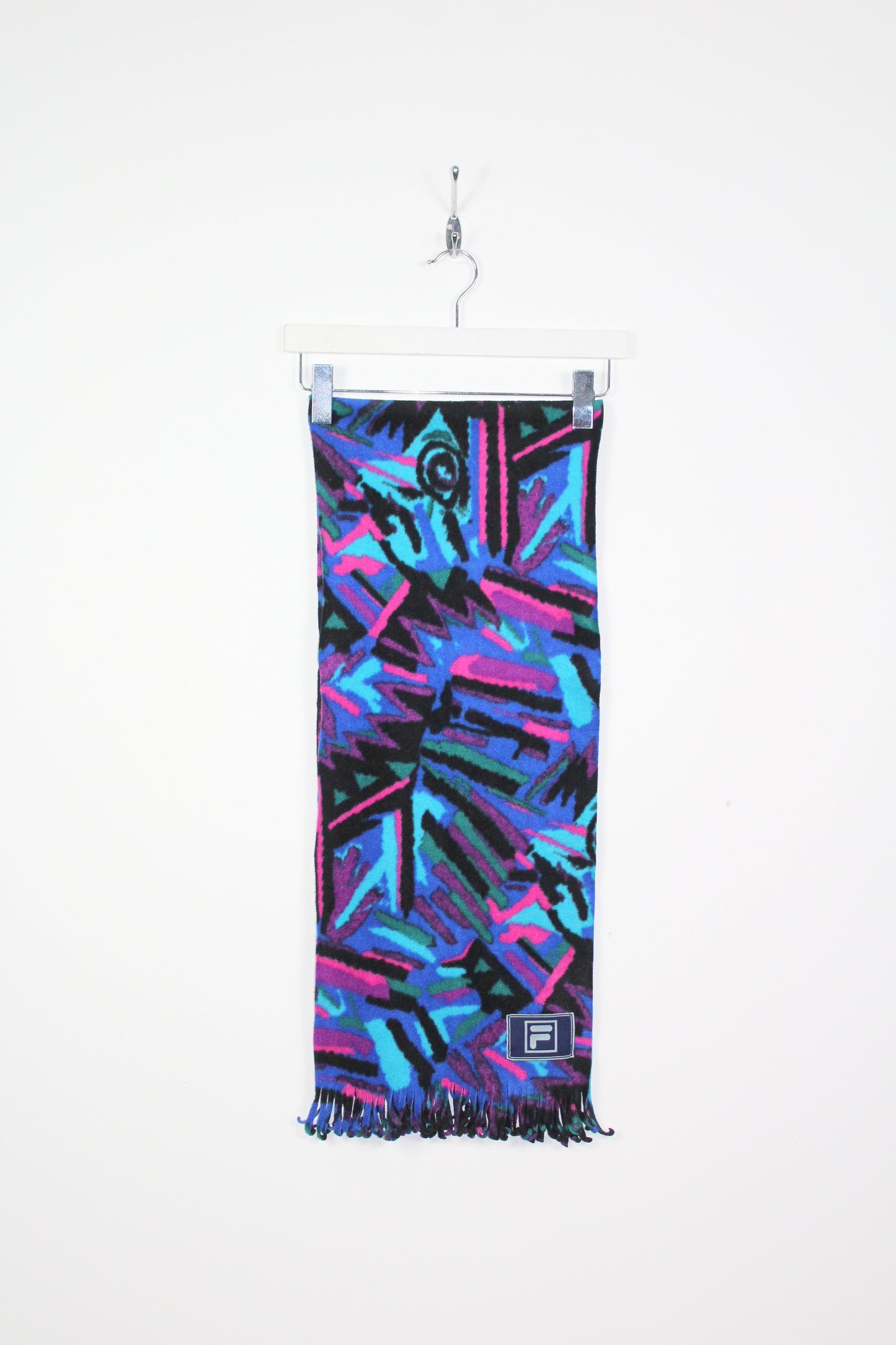 FILA 90'S VINTAGE ABSTRACT PATTERN SCARF