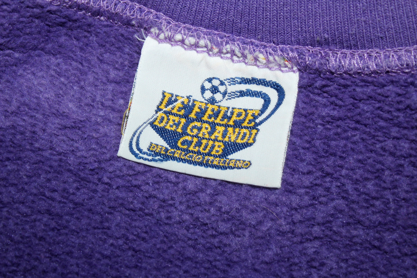 FIORENTINA 90'S VINTAGE LE FELPE DEI GRANDI CLUB SWEATSHIRT LARGE