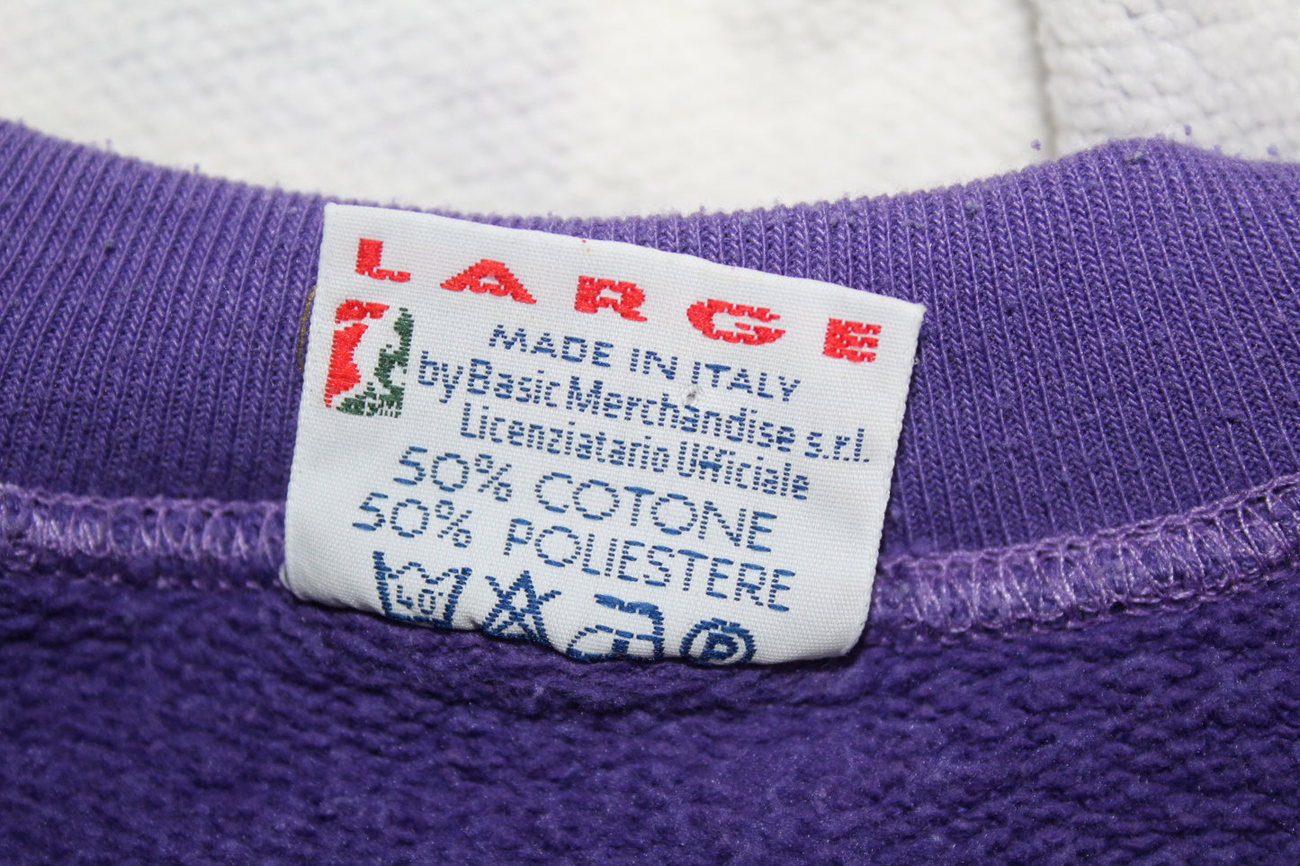 FIORENTINA 90'S VINTAGE LE FELPE DEI GRANDI CLUB SWEATSHIRT LARGE