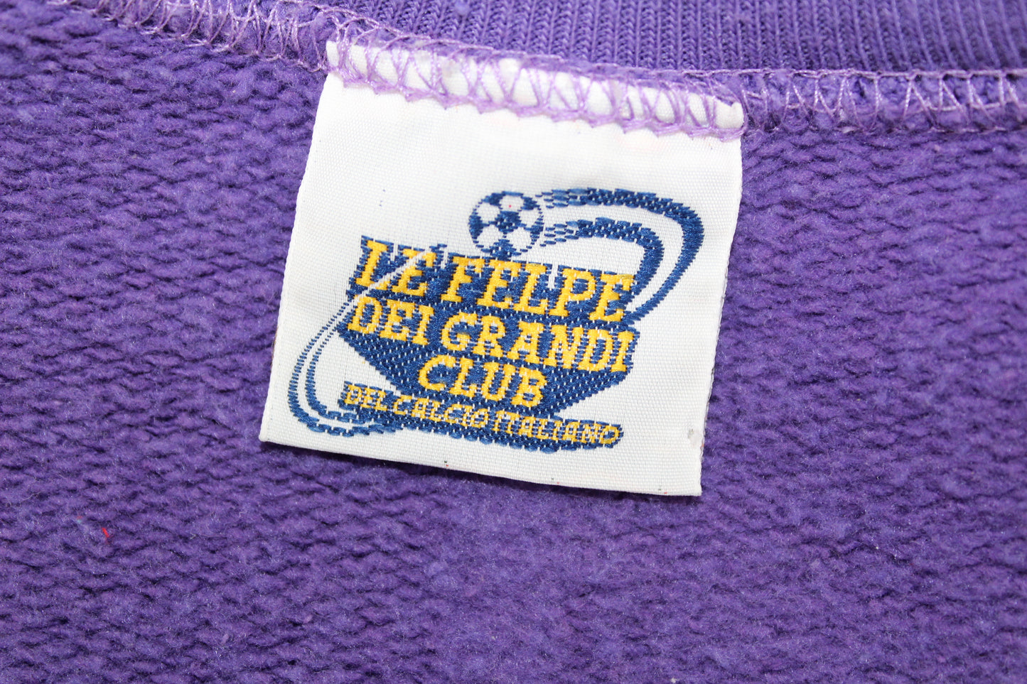 FIORENTINA 90'S VINTAGE LE FELPE DEI GRANDI CLUB SWEATSHIRT LARGE