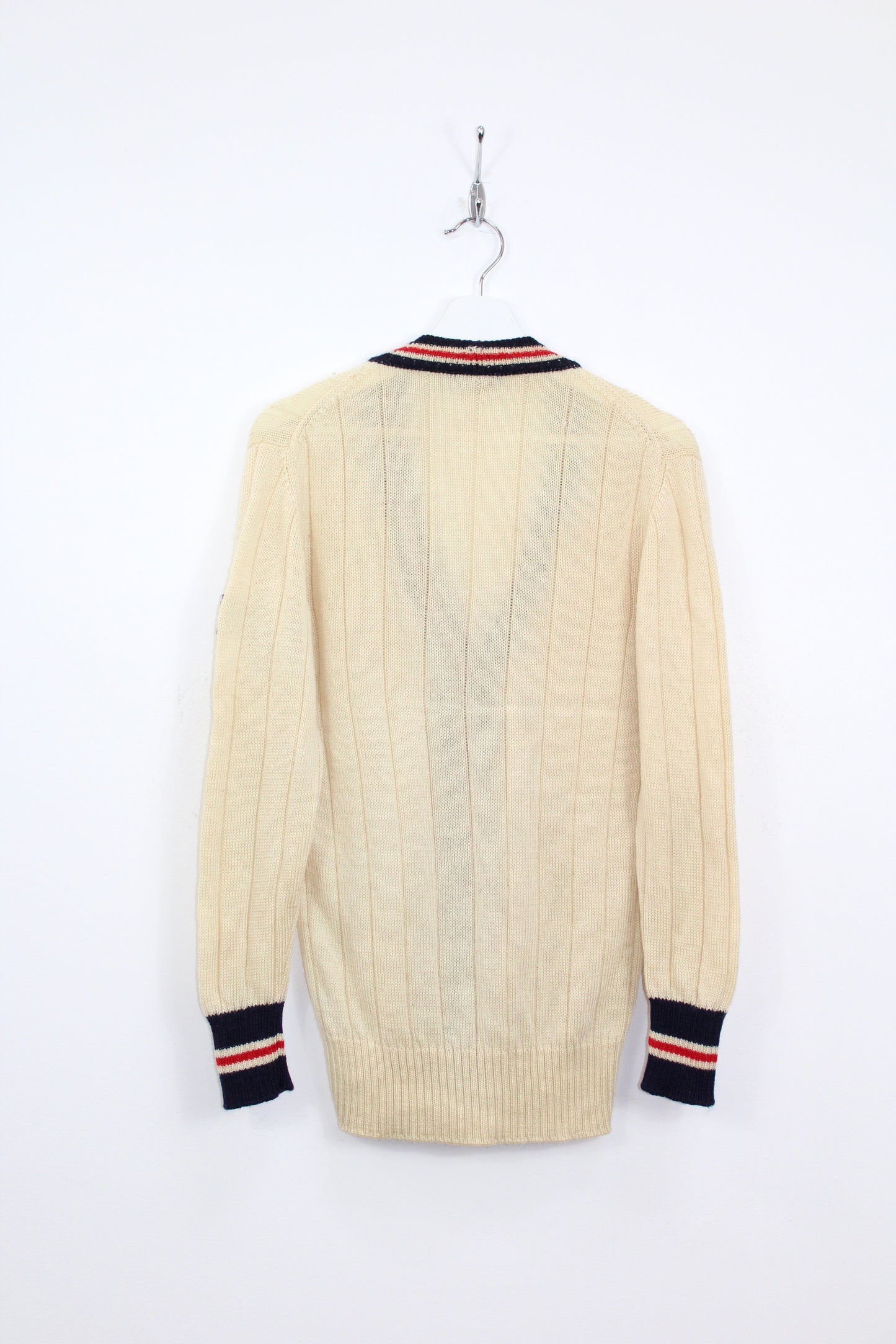 FILA OG 1978 VINTAGE BJORN BORG MATCHDAY SETTANTA TENNIS WOOL CARDIGAN MEDIUM