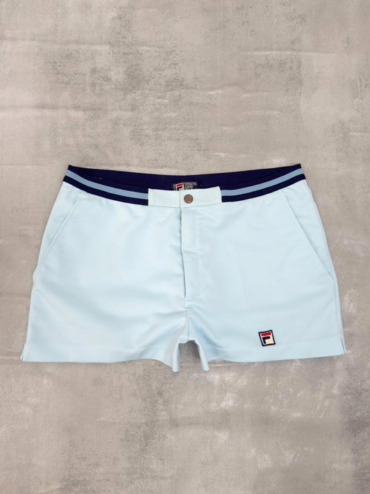 FILA 80'S VINTAGE SUPRA SETTANTA,BORG TENNIS SHORTS MEDIUM
