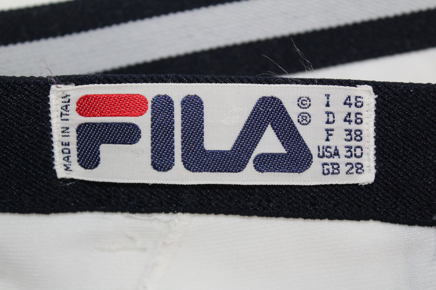 FILA OG 80'S VINTAGE TENNIS SHORTS SMALL