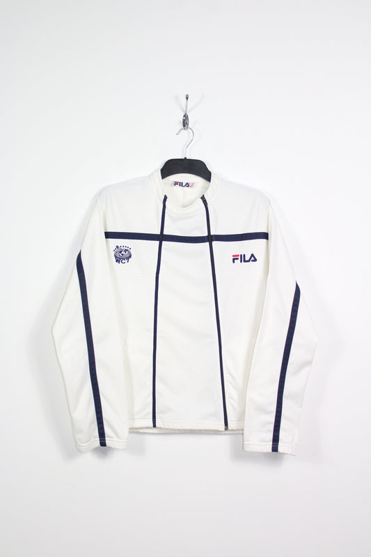 FILA OG 1980'S VINTAGE WCT TRACKSUIT TOP JACKET MEDIUM