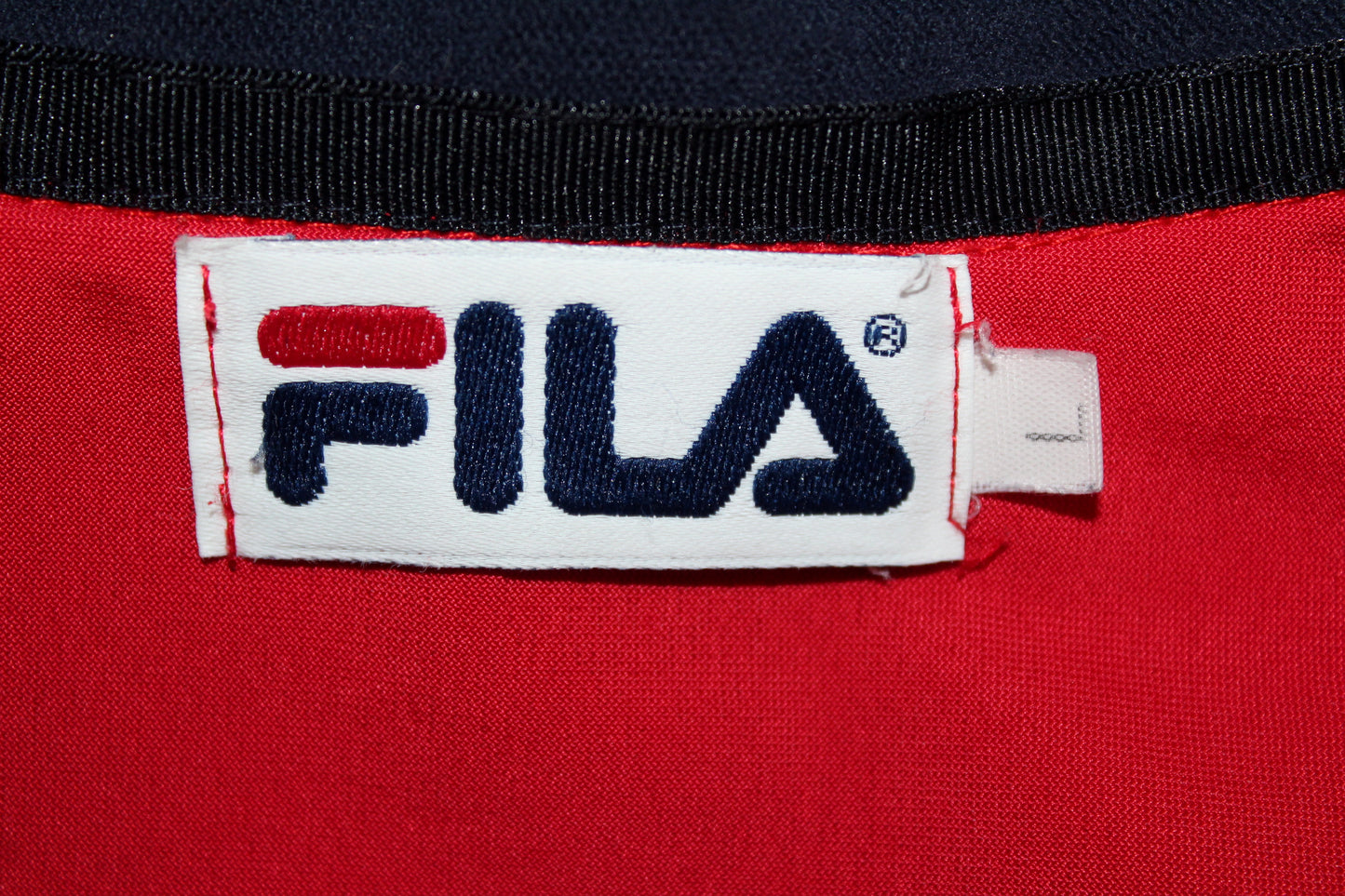 FILA VINTAGE ITALIA SKI TEAM TRACKSUIT TOP JACKET LARGE