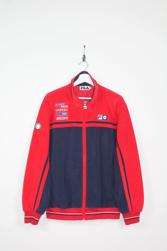 FILA VINTAGE ITALIA SKI TEAM TRACKSUIT TOP JACKET LARGE