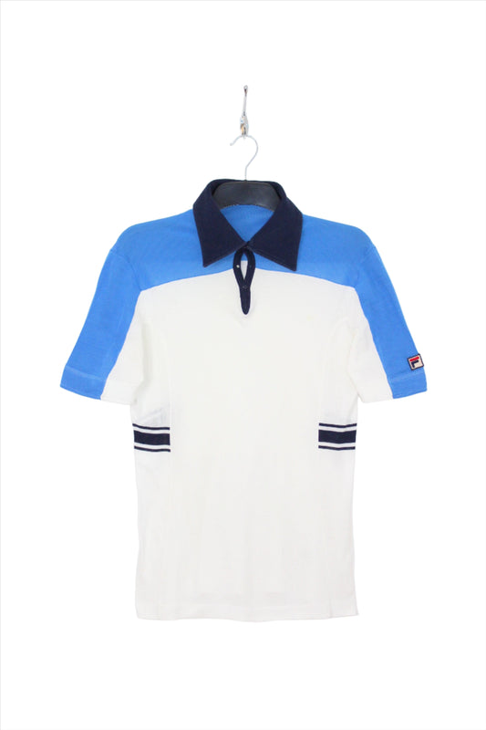 FILA VINTAGE MIVVI VILAS WIMBLEDON 1978 TENNIS POLO SHIRT MEDIUM