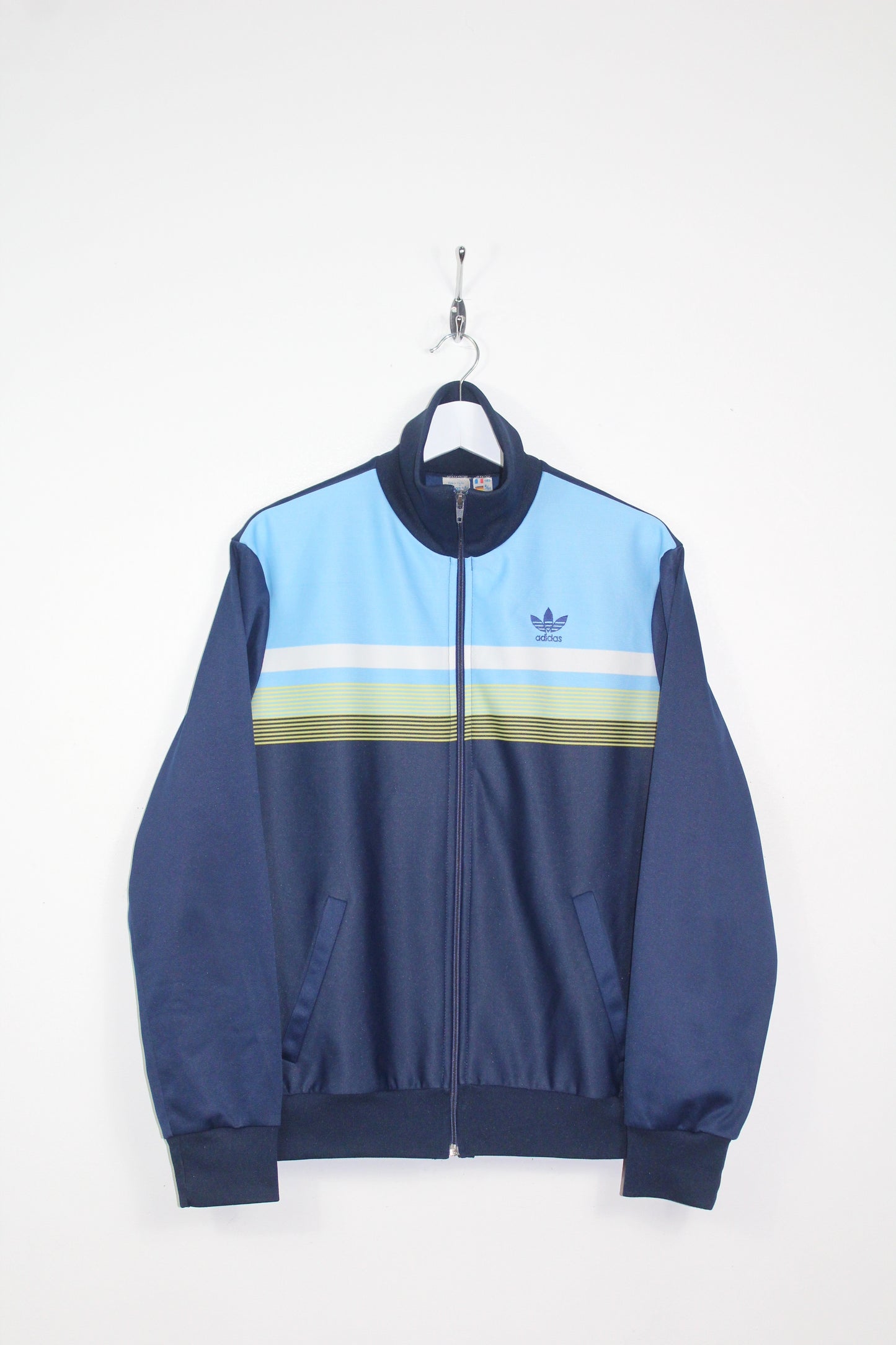 ADIDAS FIRST VENTEX 80'S VINTAGE TRACKSUIT TOP JACKET MEDIUM