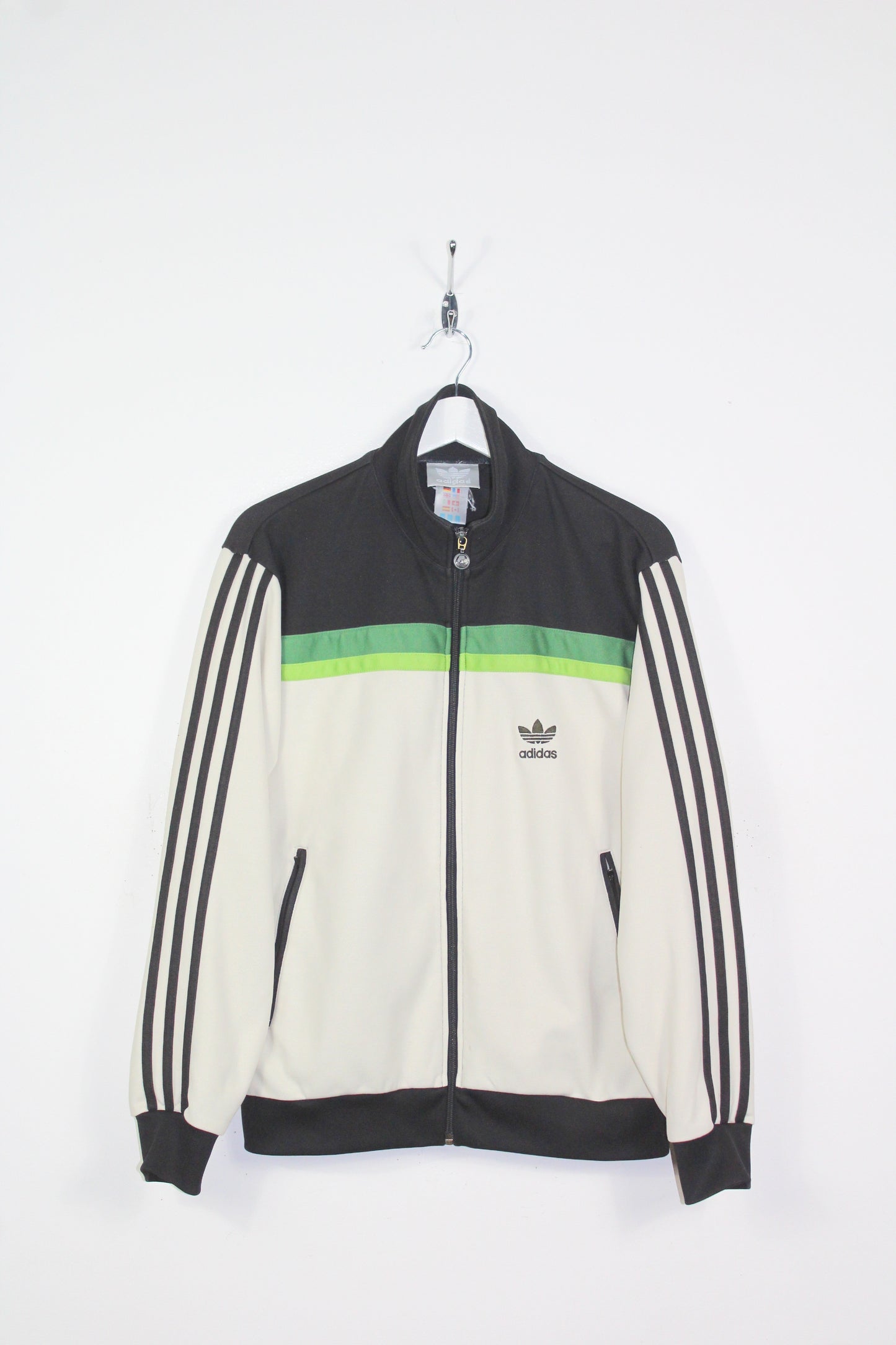 ADIDAS FIRST 90'S VINTAGE TRACKSUIT TOP JACKET SMALL