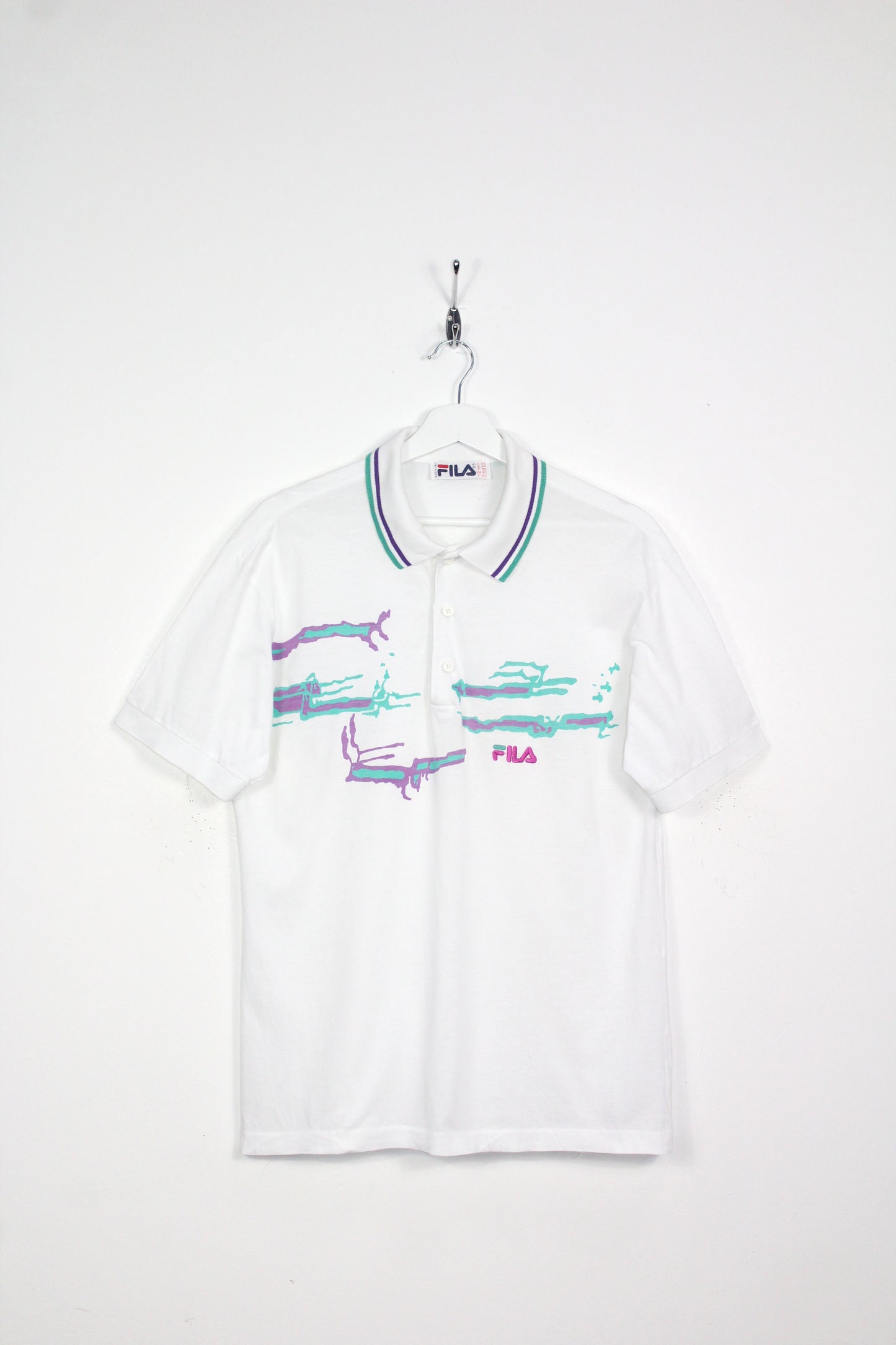 FILA BORIS BECKER 90'S VINTAGE TENNIS POLO SHIRT LARGE