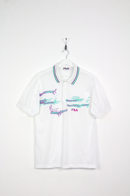 FILA BORIS BECKER 90'S VINTAGE TENNIS POLO SHIRT LARGE