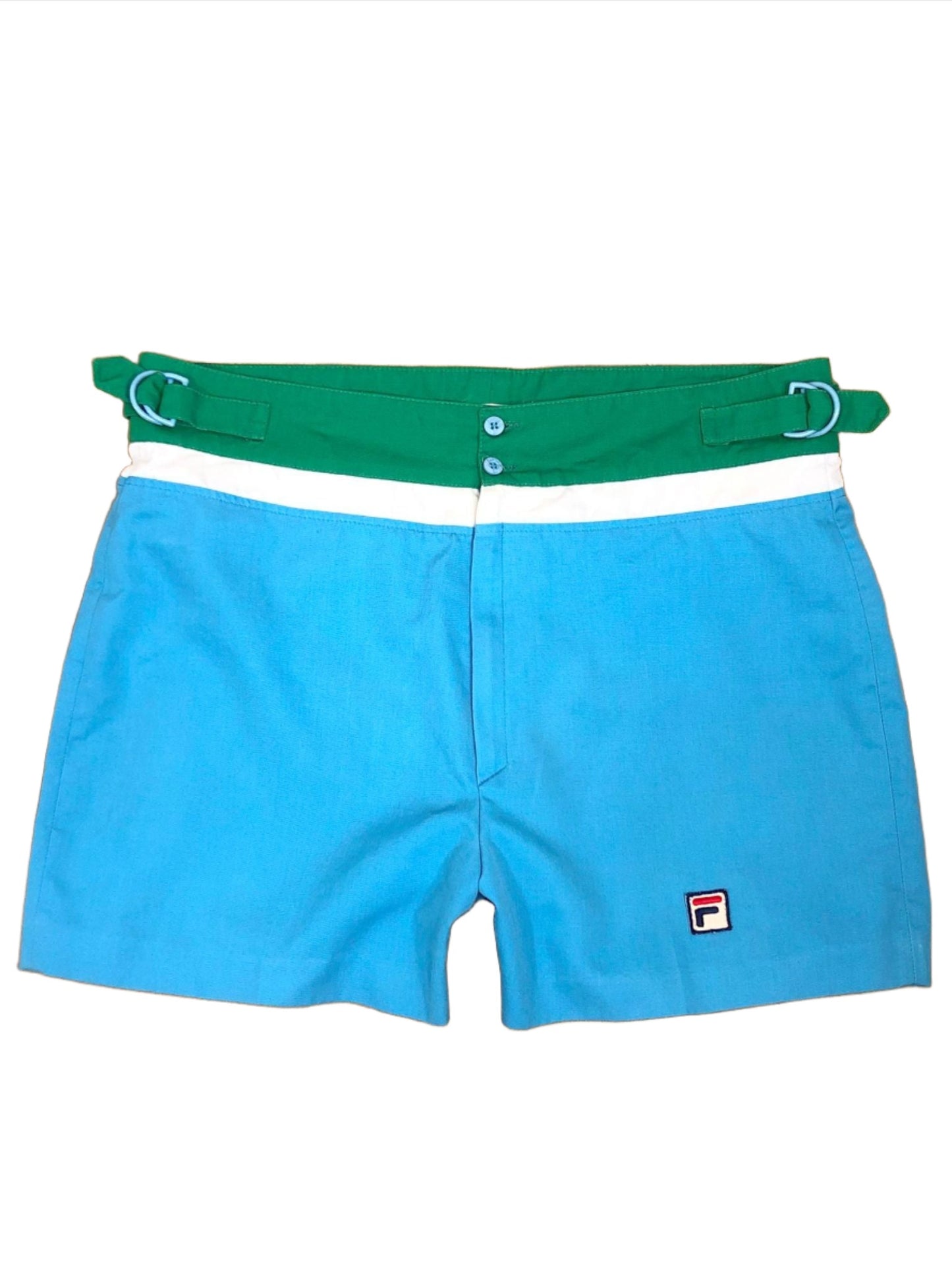 FILA 80'S VINTAGE SWIM SHORTS MEDIUM